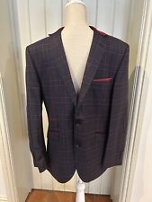 Men blue checked for sale  DAVENTRY