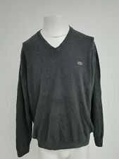 lacoste v neck jumper for sale  RUGBY
