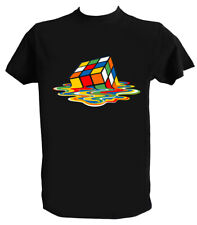 Tshirt Sheldon Cooper Uomo Bambino Maglietta Cubo Rubik Serie TV Big Bang Theory, usado comprar usado  Enviando para Brazil