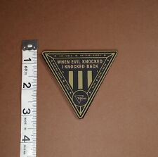 shot show patch Trijicon When Evil Knocked Knocked Back for sale  Shipping to South Africa