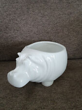 Ceramic hippo planter for sale  Red Oak