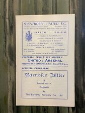 Scunthorpe united arsenal for sale  BRAINTREE