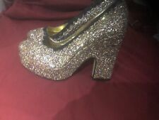Manoush glitter heels for sale  DERBY