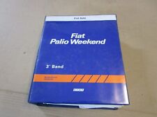Fiat Palio Weekend Strada Werkstatthandbuch Kundendienst Handbuch Band3 ORIGINAL, usado comprar usado  Enviando para Brazil