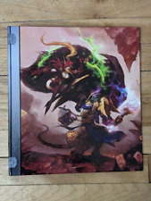 2006 World Of Warcraft The Burning Crusade capa dura 3 anéis fichário jogos de conhaque, usado comprar usado  Enviando para Brazil