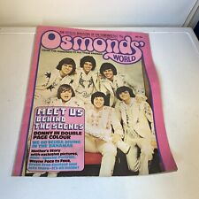 Osmonds magazine may for sale  ASHFORD