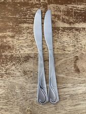 2 facas de jantar Corelle Coordinates aço inoxidável ELOISE! FRETE GRÁTIS, usado comprar usado  Enviando para Brazil