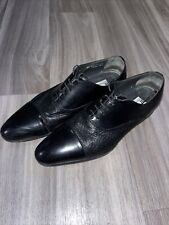 Moreschi Russell Bromley Black Calf Leather Lace Up Toe Dress Shoes UK 9.5 for sale  Shipping to South Africa