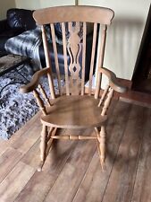 Rocking chair beech for sale  DUNSTABLE