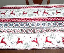 Christmas deer throw for sale  Cherry Valley
