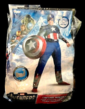 Marvel Capitán América Disfraz Disfraz en Bolso Original Adulto XL 42-46 Halloween segunda mano  Embacar hacia Argentina