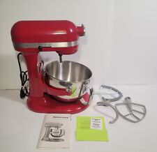 Kitchenaid Stand Mixer Professional 590W 6Qt Bowl Lift Vermelho Recondicionado comprar usado  Enviando para Brazil