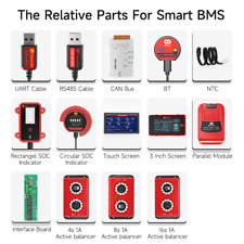 Daly Smart BMS Bluetooth Module/RS485/UART/LCD Touch Control/Active Equalizer, usado comprar usado  Enviando para Brazil
