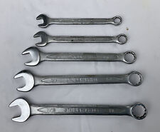 5 STANLEY USED COMBINATION SPANNER WRENCH TOOL AF 11/16 5/8 9/16 7/16 3/8 AUTO for sale  Shipping to United States