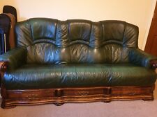 Vintage leather seater for sale  SUTTON COLDFIELD