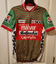 Camiseta de ciclismo vintage Malvor Bottechia Vaporella Sidi comprar usado  Enviando para Brazil