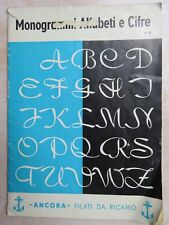 Rivista monogrammi alfabeti usato  Salerno