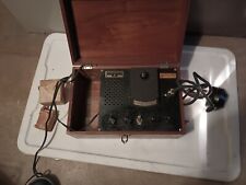 antique Schaar And Company photovolt In Wooden Case W/Accessories Still Light Up, used for sale  Shipping to South Africa