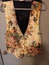 Embroidered tapestry waistcoat for sale  Ireland