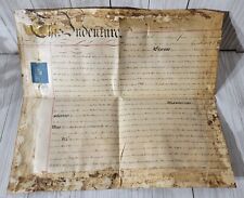 Oryginalny, antyczny dokument Przydzielenie najmu domu mieszkalnego; 30 czerwca 1875 na sprzedaż  Wysyłka do Poland