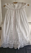 Antique christening gown for sale  CREWKERNE