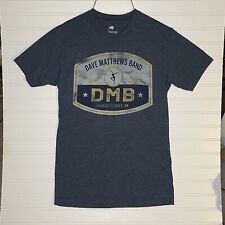 Camiseta Dave Matthews Band DMB Charlottesville Virginia Concert Tour azul marinho pequena comprar usado  Enviando para Brazil