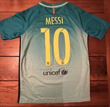 Usado, Messi FC Barcelona 2016 Youth XL 3a camiseta Nike segunda mano  Embacar hacia Mexico