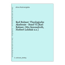 Karl rahner theologische gebraucht kaufen  Grasellenbach