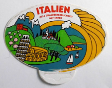 Souvenir aufkleber italien gebraucht kaufen  Köln