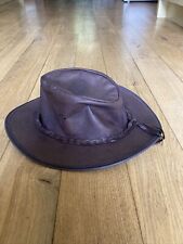 Overlander leather hat for sale  GUILDFORD