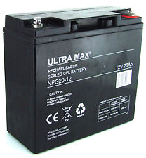Ultramax 12v 20ah for sale  Shipping to Ireland