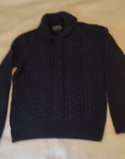 Lambswool cable knit for sale  PAIGNTON