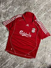 Camiseta masculina vintage Adidas FC Liverpool 2007/08 Jersey L comprar usado  Enviando para Brazil