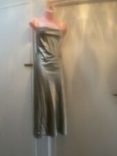 Silver slip dress for sale  LONDON