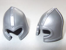 13021, Helm, Beckenhaube (mit Wangenschutz), silber, usado comprar usado  Enviando para Brazil