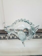 MURANO GLASS BUFFALO BULL SCULPTURE IN CLEAR w RIGOREE ANDREA TAGLIAPIETRA MCM for sale  Shipping to South Africa