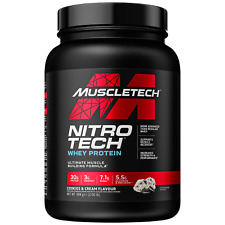 Muscletech nitrotech whey for sale  SWANSEA