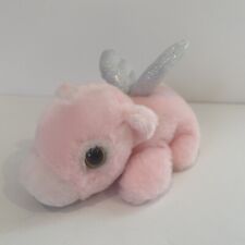 Russ Petooties animais de estimação porco voador saco de feijão pelúcia rosa prata asas brinquedo de pelúcia mini comprar usado  Enviando para Brazil