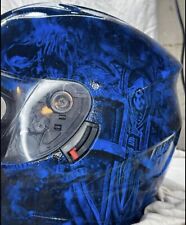 Capacetes de rosto inteiro personalizados feitos à mão para capacete de motocicleta comprar usado  Enviando para Brazil
