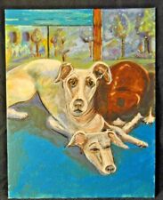 Borzoi dog painting for sale  Palm Desert