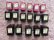 Lot of 17 Empty HP 63/64 Inkjet Ink Cartridges for sale  Shipping to South Africa