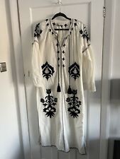 Zara embroidered white for sale  BIRMINGHAM