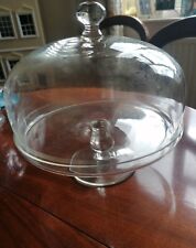 Glass cake stand for sale  MANSFIELD