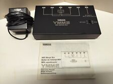 Vintage Yamaha YMM2 Midi Merge Studio Equipment w/Power Supply and Manual for sale  Shipping to South Africa