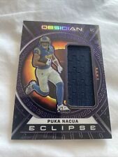 2023 Obsidian PUKA NACUA Purple Eclipse 46/75 Rookie Jersey Patch ECL-PNA for sale  Shipping to South Africa