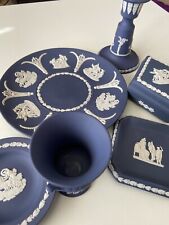 Wedgwood dark blue for sale  WIGSTON