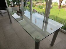 Esstisch glastisch rechteckig gebraucht kaufen  Oberhausen-Rheinhausen