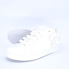 DC SHOES COURT GRAPHICS WOMEN SNEAKER US 10.5W EUR 42.5 WHITE SILVER, used for sale  Shipping to South Africa