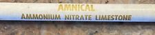 Vintage Agricultural Annical Ammonium Nitrate Limestone Big Pencil, used for sale  Shipping to South Africa