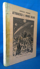 Giulio Verne, Attraverso il mondo solare. Avventure. Sonzogno 1891. Fantascienza comprar usado  Enviando para Brazil